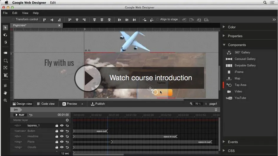 Web Motion for Beginners: Create a Parallax Effect