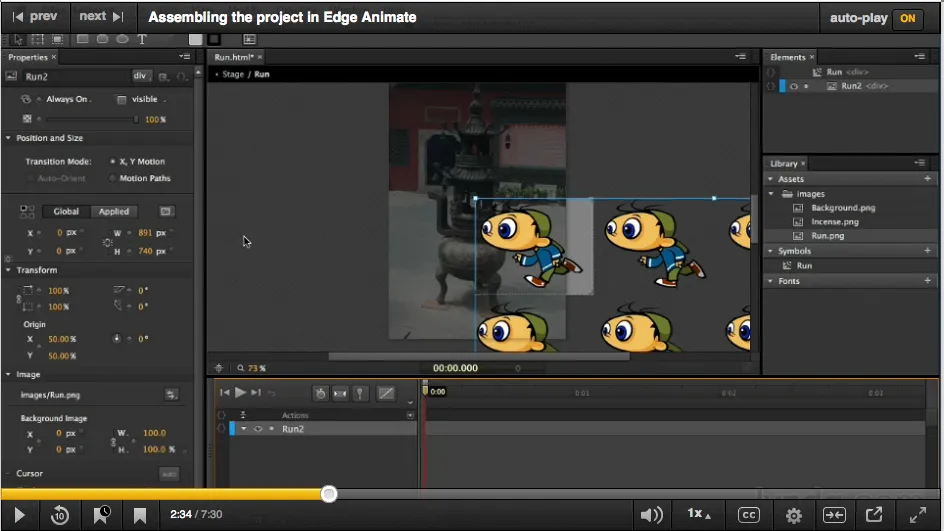 Web Motion for Beginners: Animate a CSS Sprite Sheet | Adobe Education Exchange Web Motion for Beginners: Animate a CSS Sprite Sheet | Adobe Education Exchange