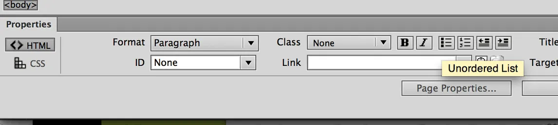 Dreamweaver CC tutorial 11. Creating a navigation bar