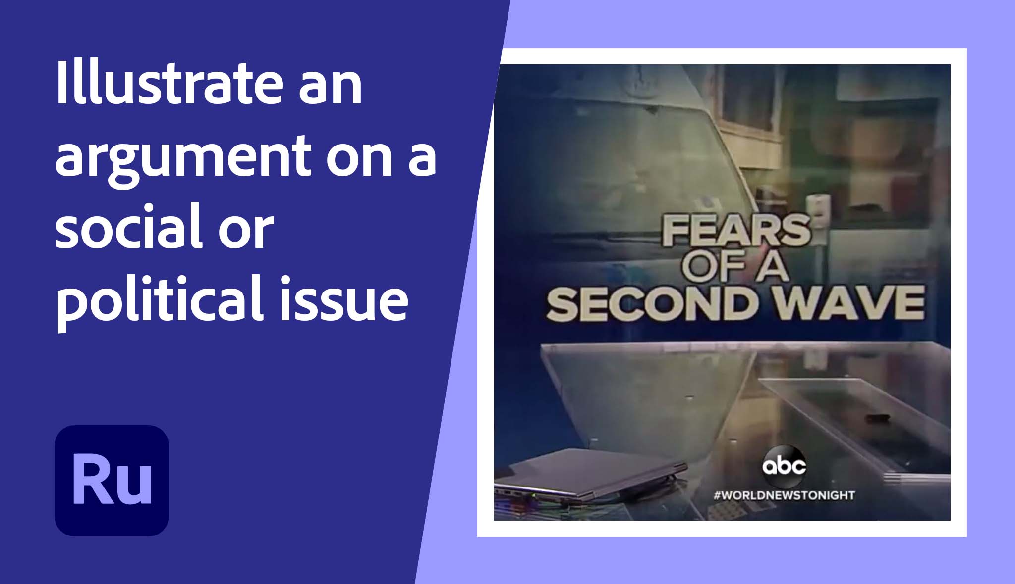Illustrate an argument on a social or political issue | Adobe Education ...