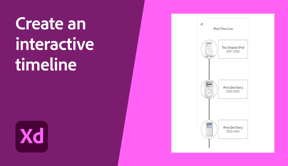 Create an interactive timeline
