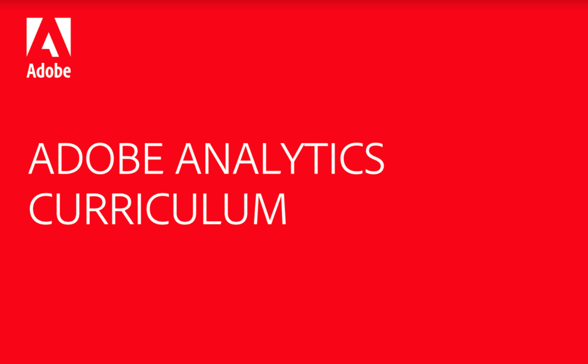 adobe analytics course