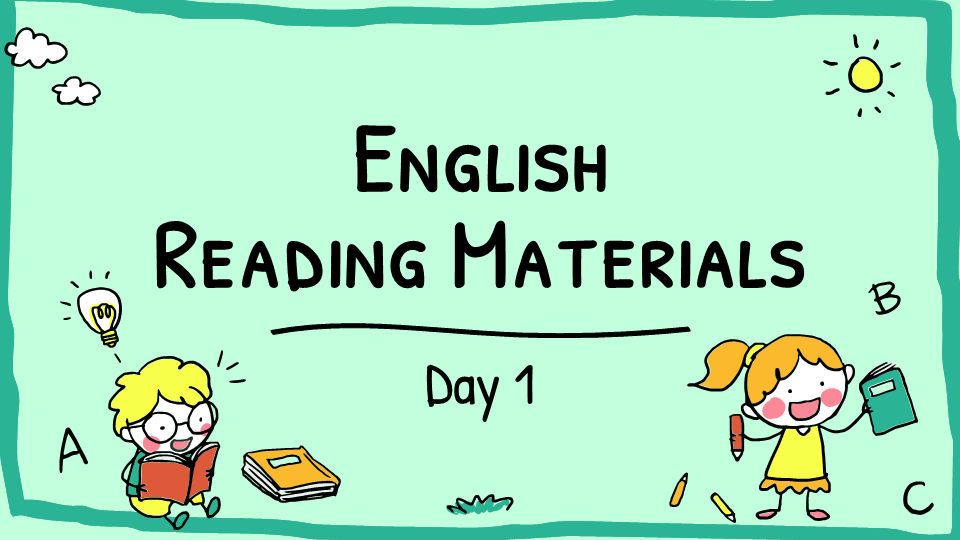 ENGLISH READING MATERIALS | Adobe Education Exchange