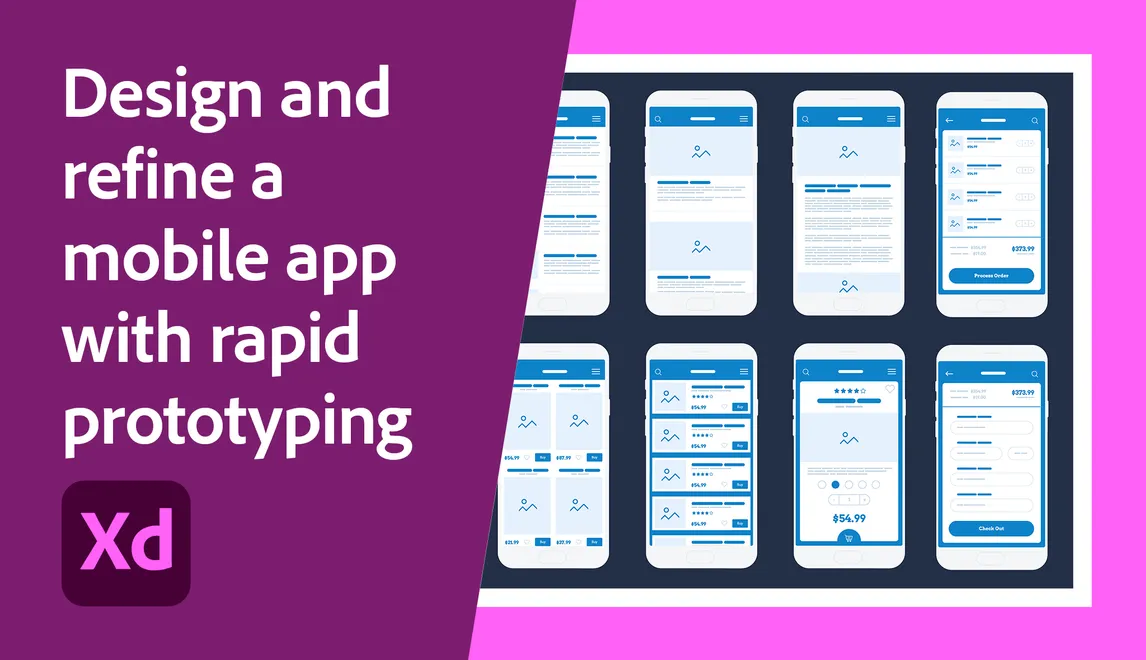 Design and refine a mobile app with rapid prototyping