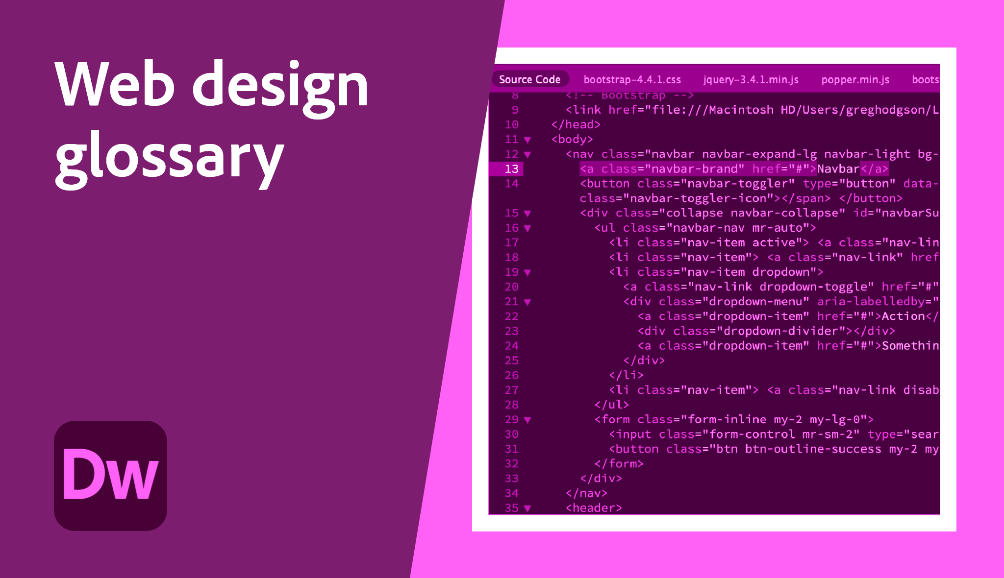 Glossary of web design terminology | Adobe Education Exchange