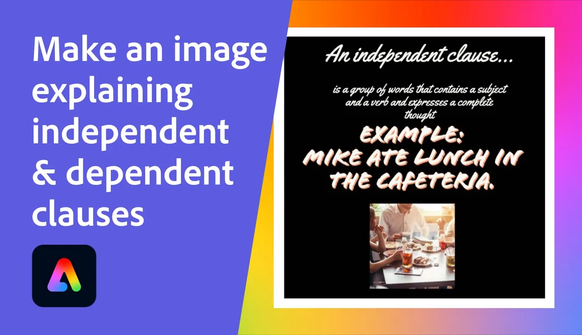 Phrases and Clauses Exercise & Worksheet | Adobe Education ...