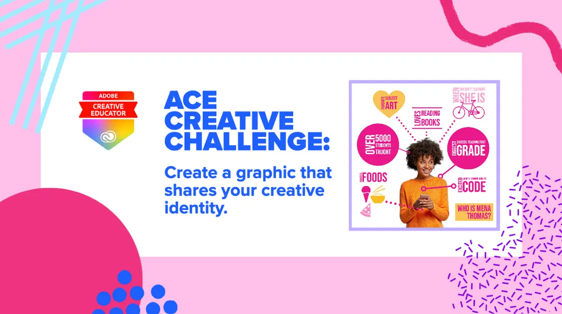 January creative challenge: design a creative identity graphic 