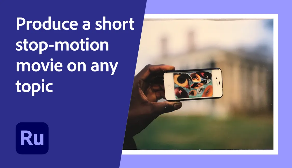 Produce a short stop-motion movie on any topic