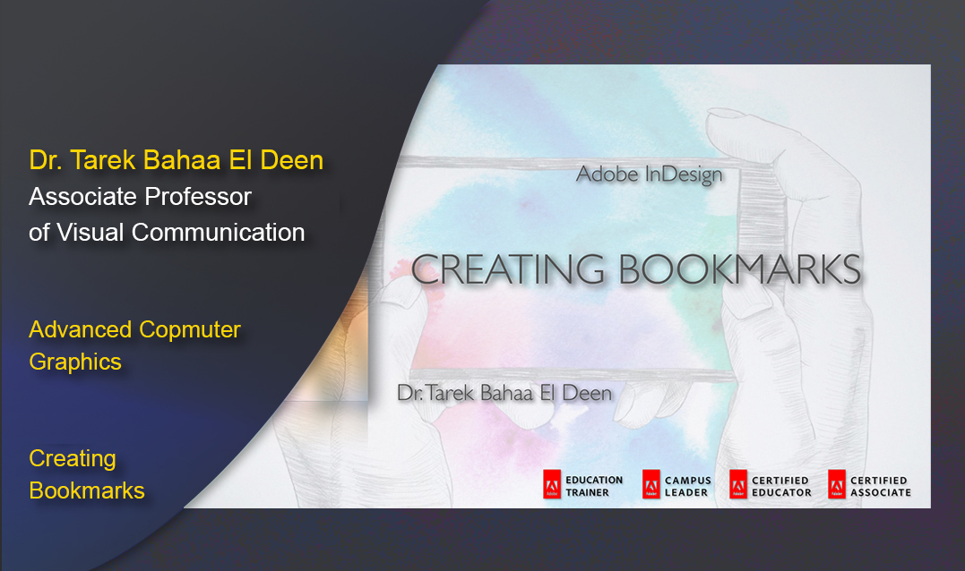 InDesign Creating Bookmarks Adobe Education Exchange